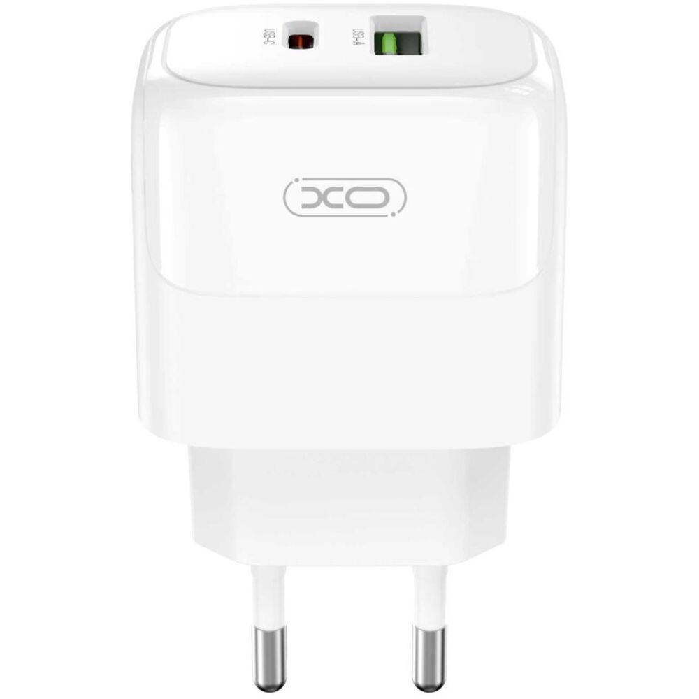 XO L138 ΦΟΡΤΙΣΤΗΣ 30W GAN NITRIDE 1 ΘΥΡΑ USB + 1 ΘΥΡΑ PD, ΛΕΥΚΟΣ