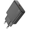 HOCO N37 DELGADO ΦΟΡΤΙΣΤΗΣ PD20W, 1 ΘΥΡΑ, ΜΑΥΡΟΣ