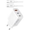 XO L117 ΦΟΡΤΙΣΤΗΣ, 2 ΘΥΡΕΣ PD45W ΚΑΙ 1 ΘΥΡΑ QC3.0 18W, ΜΕ ΚΑΛΩΔΙΟ TYPE-C
