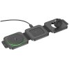 HOCO CQ4 ΑΝΑΔΙΠΛΩΜΕΝΗ MAGSAFE ΒΑΣΗ ΦΟΡΤΙΣΗΣ , 3 ΣΕ 1, 15W, , ΜΑΥΡΗ