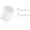 XO L143 ΦΟΡΤΙΣΤΗΣ PD20W, 1 ΘΥΡΑ TYPE-C, ΜΕ ΚΑΛΩΔΙΟ TYPE-C, ΛΕΥΚΟΣ