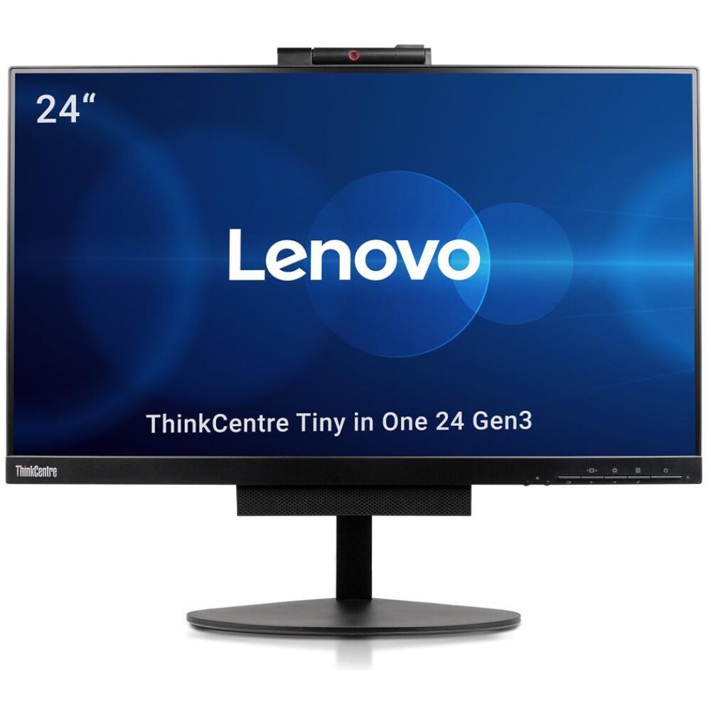 REF AIO LENOVO TINY IN ONE GEN 3, 24", i5 9500T, 16GB, 512GB SSD WIN 11 PRO- GRADE A