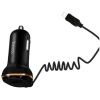 HOCO Z14 SINGLE PORT WITH MICRO USB CABLE CAR CHARGER ΜΑΥΡΟ