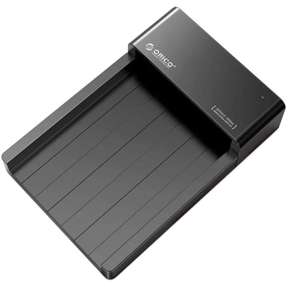 ORICO docking station για 2.5" ή 3.5" SATA HDD/SSD 6518US3-V2, 5Gbps, μαύρο