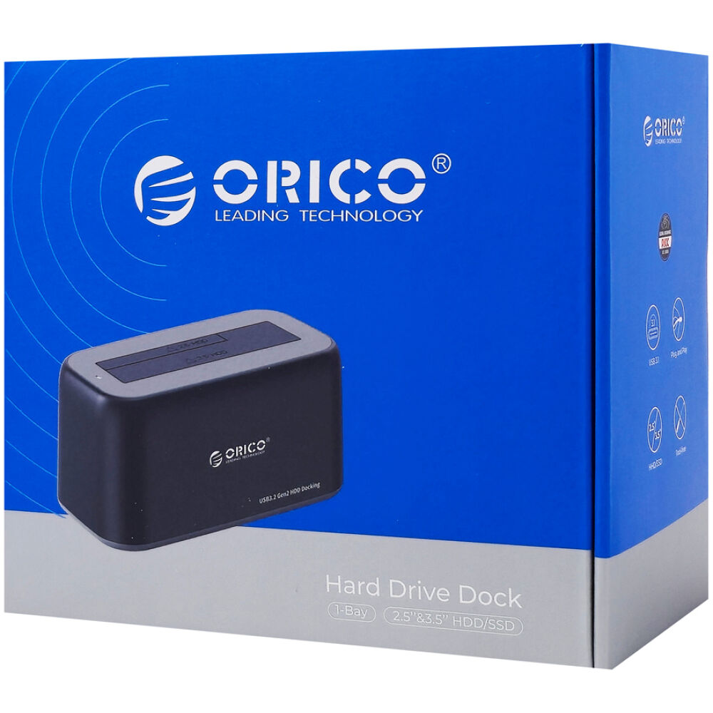 ORICO docking station για 2.5" ή 3.5" SATA HDD/SSD 6819C3-V1, 5Gbps, μαύρο - Image 5