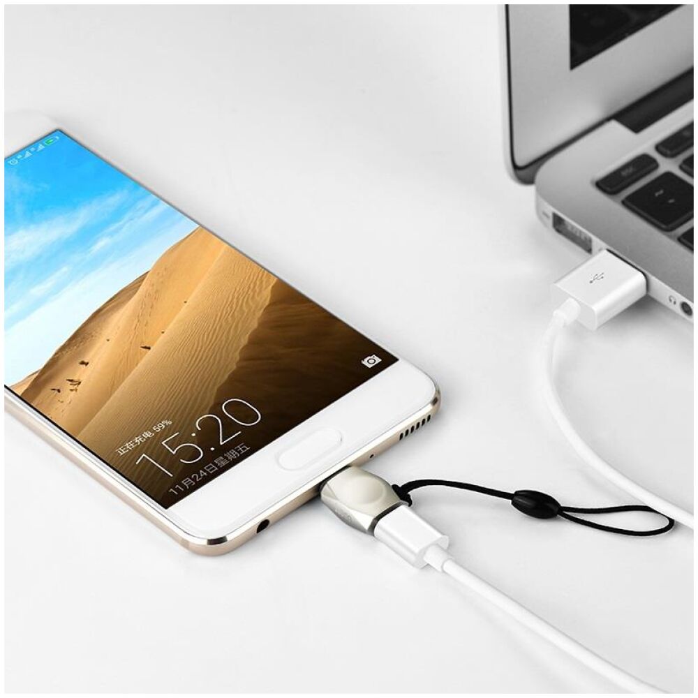HOCO OTG ΑΝΤΑΠΤΟΡΑΣ TYPE-C TO MICRO USB - Image 3