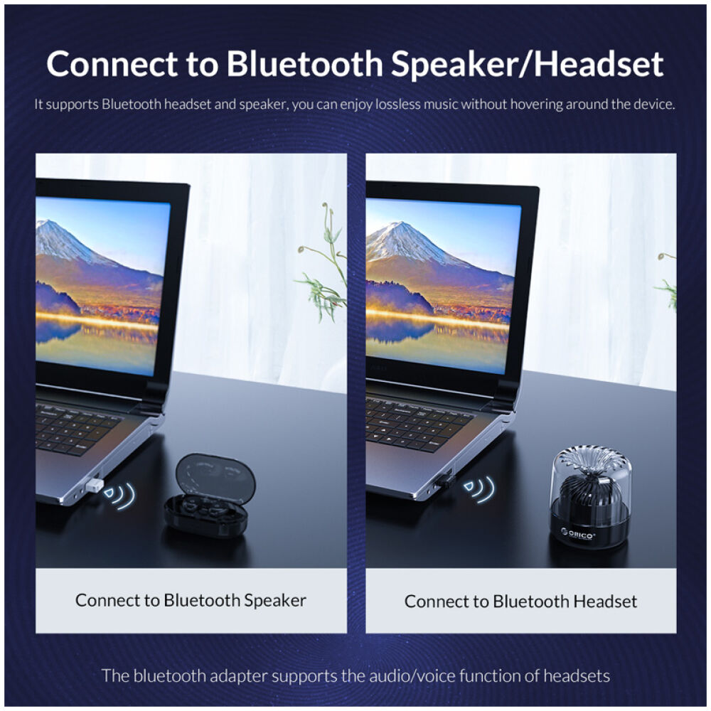 ORICO USB αντάπτορας Bluetooth 5.0 BTA-508, μαύρος - Image 4