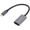 POWERTECH αντάπτορας USB-C σε HDMI CAB-UC086, 4K/60Hz, γκρι