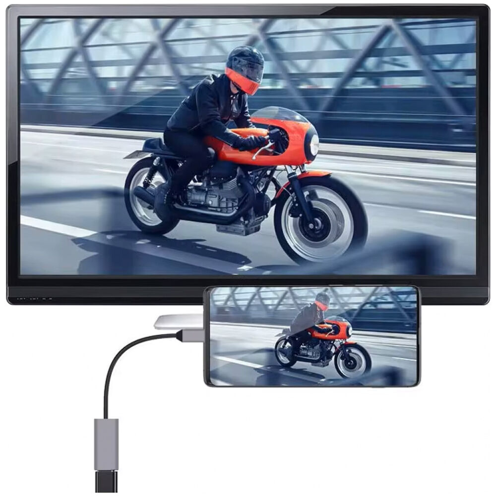 POWERTECH αντάπτορας USB-C σε HDMI CAB-UC086, 4K/60Hz, γκρι - Image 3