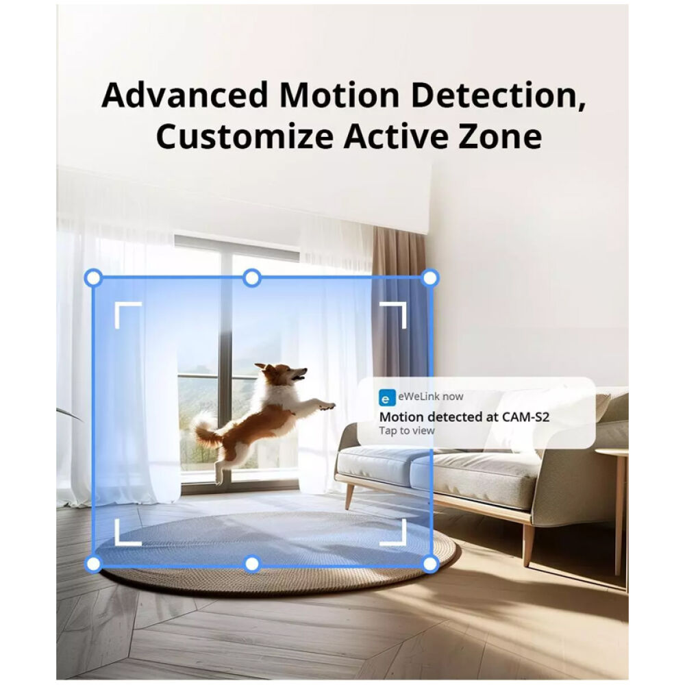 SONOFF smart κάμερα CAM-S2, 2MP, WiFi, SD - Image 6