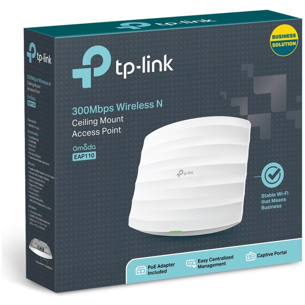 TP-LINK 300Mbps Wireless N Ceiling Mount Access Point EAP110, Ver. 4.0 - Image 3