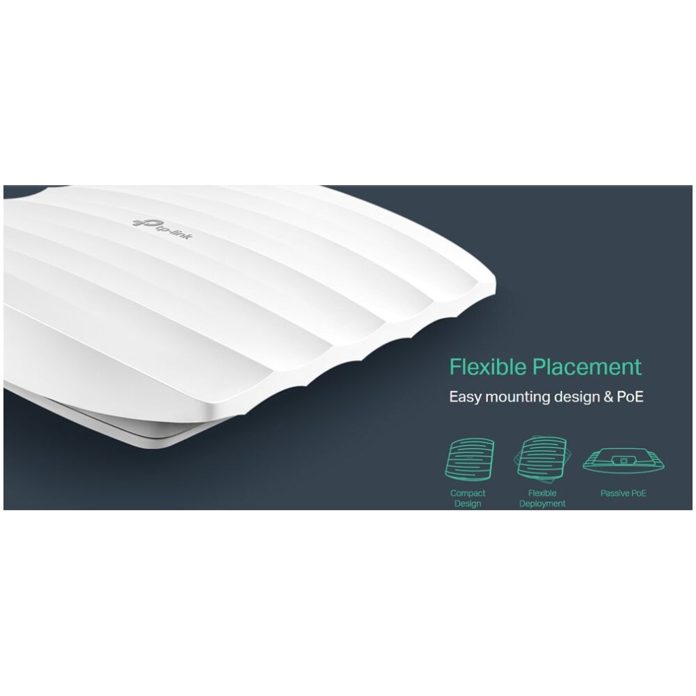 TP-LINK 300Mbps Wireless N Ceiling Mount Access Point EAP110, Ver. 4.0 - Image 2