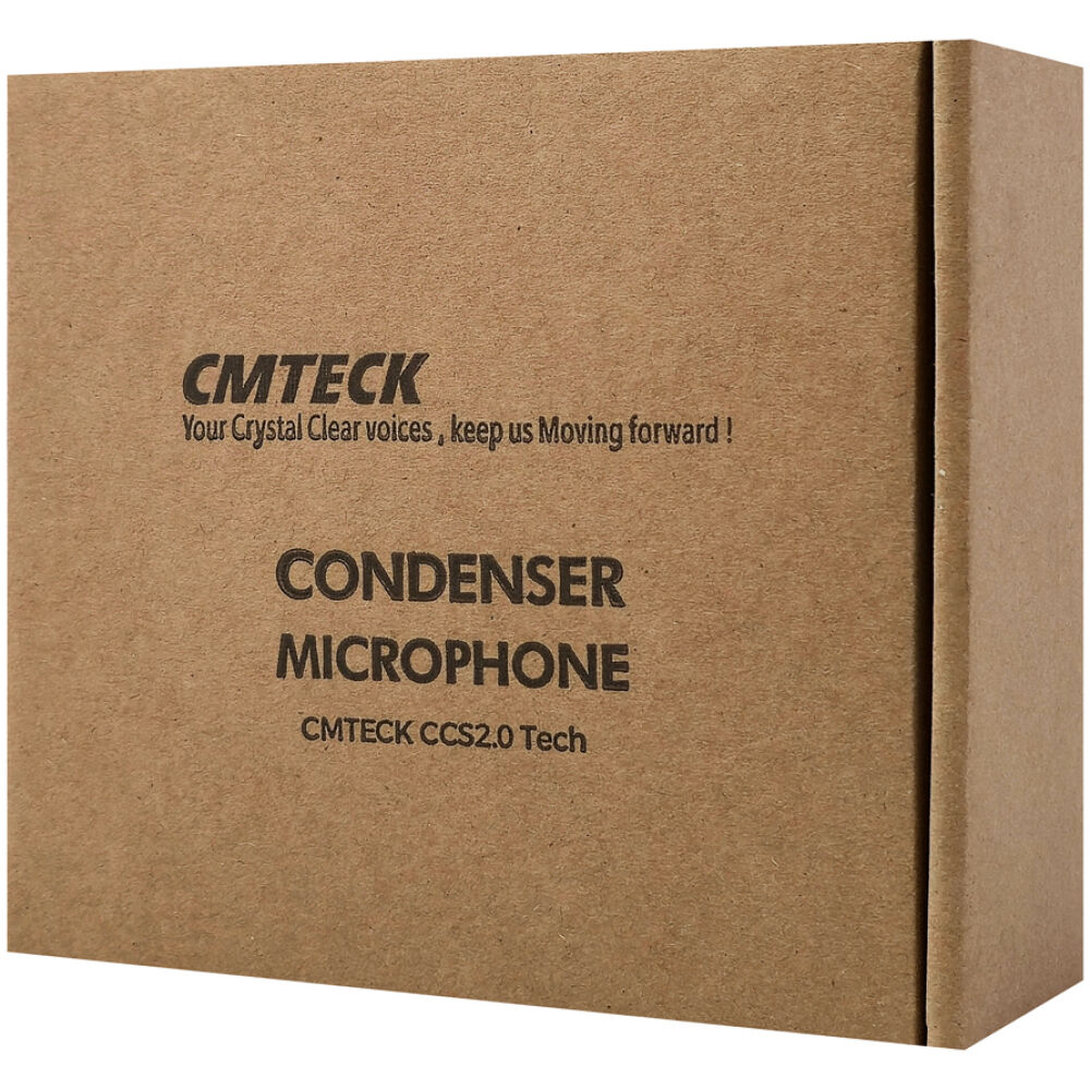 CMTECK επιτραπέζιο μικρόφωνο G006Plus με εύκαμπτο βραχίονα, omnidirectional, USB, μαύρο - Image 6