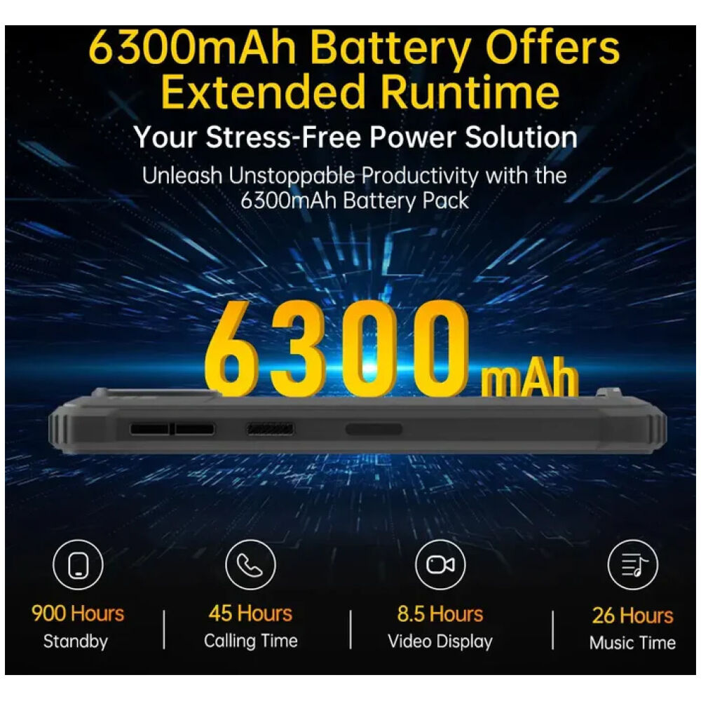 OUKITEL smartphone G2, 6", 4/64GB, 6300mAh, IP68/IP69K, πορτοκαλί - Image 4