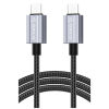 ORICO καλώδιο USB-C GQA60, 60W, 480Mbps, 1m, μαύρο