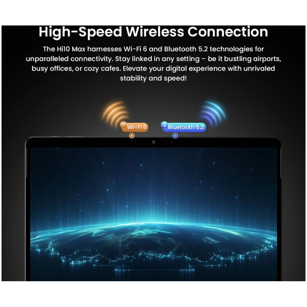 CHUWI tablet Hi10 Max με πληκτρολόγιο/στυλό αφής/θήκη, 12.9", 12/512GB, Windows 11 Pro, 4800mAh, γκρι - Image 6