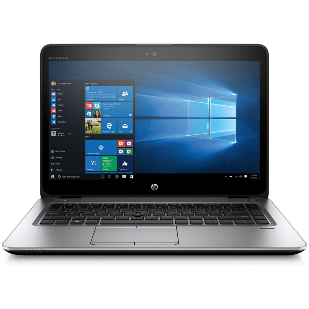 HP Laptop EliteBook 840 G3, Refurbished Grade A, i5-6300U, 8/256GB M.2, 14", Cam, HD Graphics 520, FreeDOS