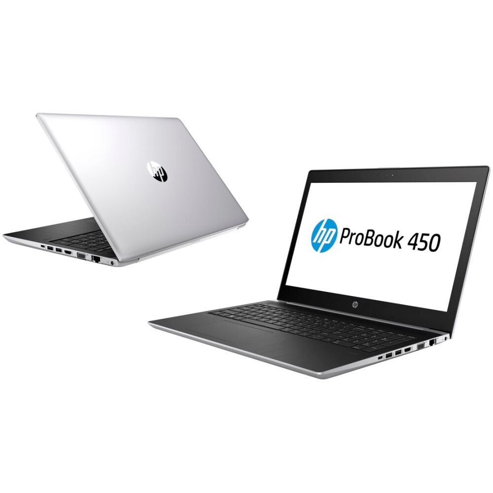 HP Laptop ProBook 450 G5, Refurbished Grade A, i5-8250U, 8/128GB M.2, 15.6", Cam, UHD Graphics 620, FreeDOS