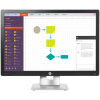 HP used οθόνη E242 LED IPS, 24" 1920x1200, VGA/DisplayPort/HDMI, Grade A