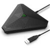 CMTECK επιτραπέζιο μικρόφωνο M001, omnidirectional, USB, μαύρο