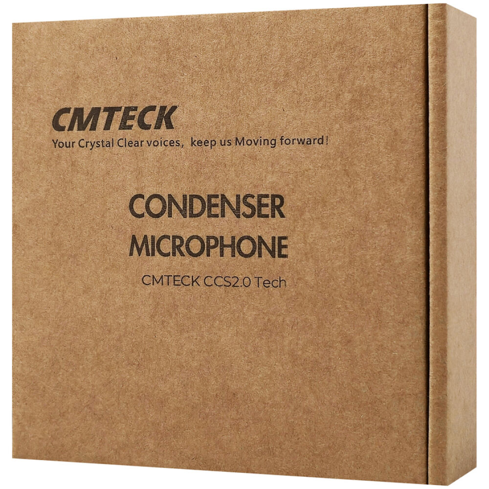 CMTECK επιτραπέζιο μικρόφωνο M001, omnidirectional, USB, μαύρο - Image 5
