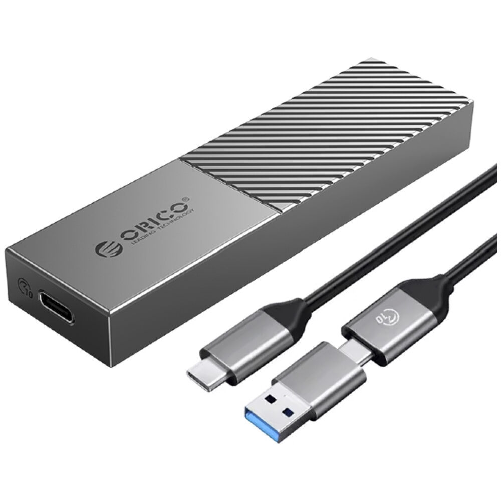 ORICO θήκη για M.2 NVME SSD M206C3-G2, 10Gbps, γκρι