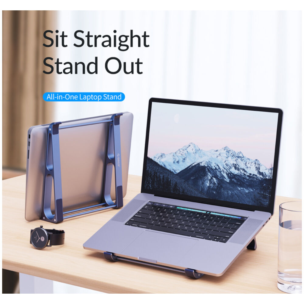 ORICO βάση για laptop MA15, 11-17.4", μεταλλική, γκρι - Image 2
