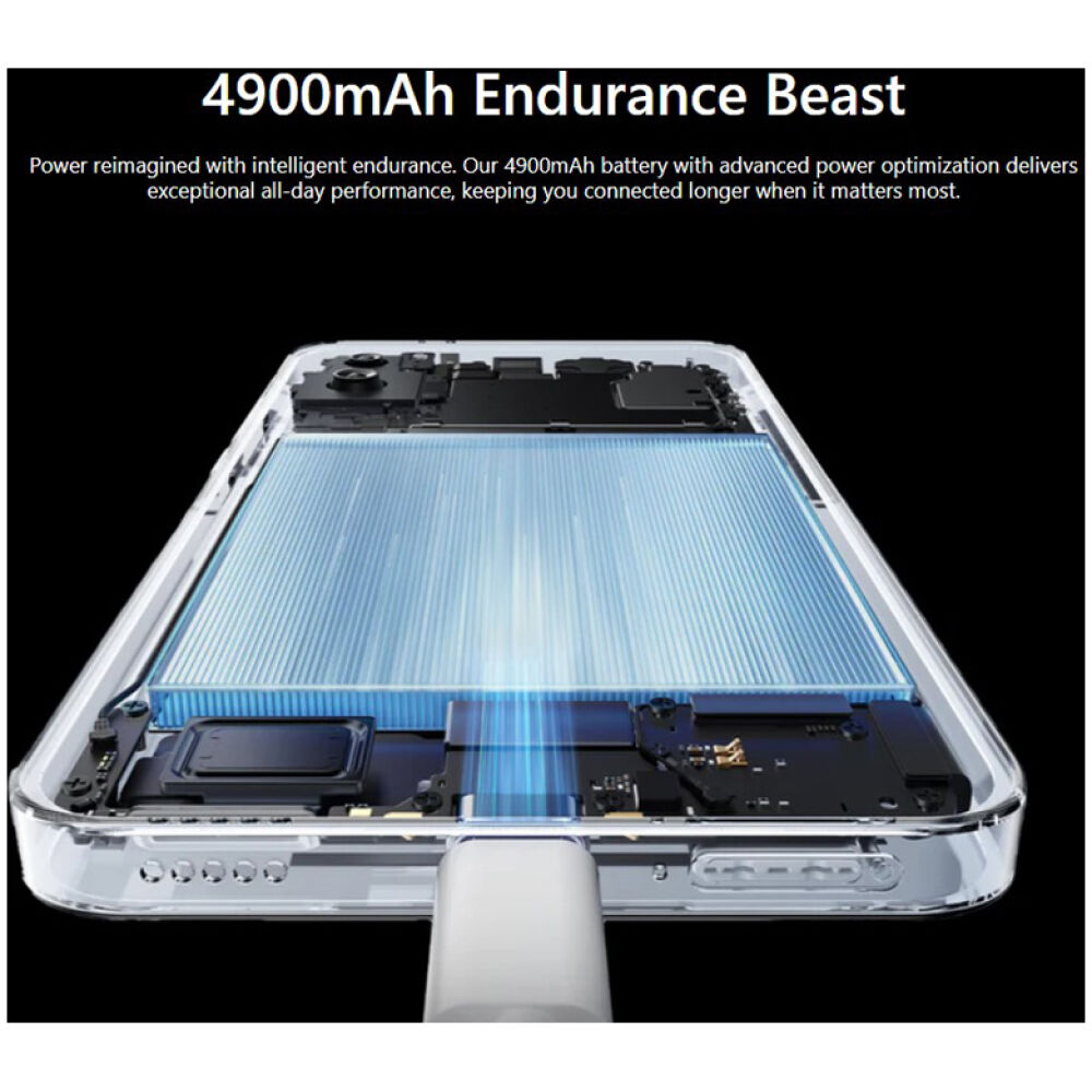 MEIZU smartphone Mblue 21, 6.79", 6/128GB, 4900mAh, μαύρο - Image 4