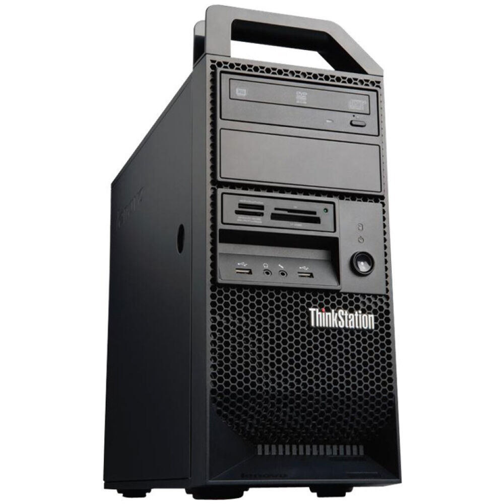 LENOVO WorkStation E21, Refurbished Grade A Repainted, E3-1225 V2, 8/250GB HDD, DVD, FreeDOS