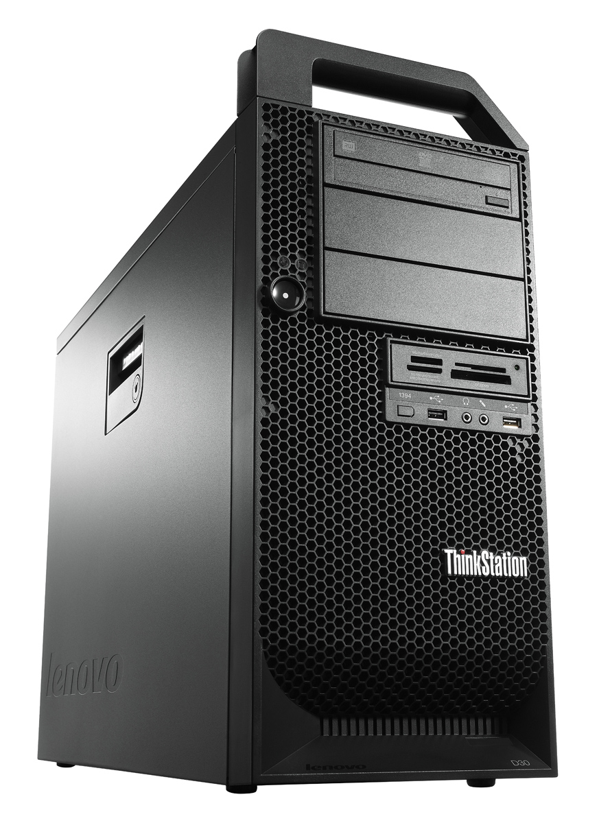 LENOVO WorkStation D30, Refurbished Grade A Repainted, E5-2640, 16/512GB SSD, DVD, QUADRO 2000, FreeDOS