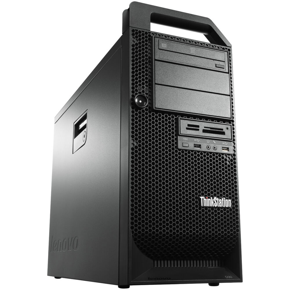 LENOVO WorkStation D30, Refurbished Grade A Repainted, E5-2640, 16/512GB SSD, DVD, QUADRO 2000, FreeDOS
