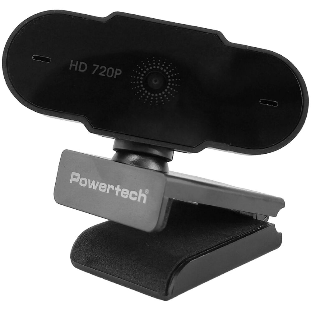 POWERTECH web camera PT-1426, 0.9MP, 720p HD, fixed εστίαση, 1.5m, μαύρη - Image 3