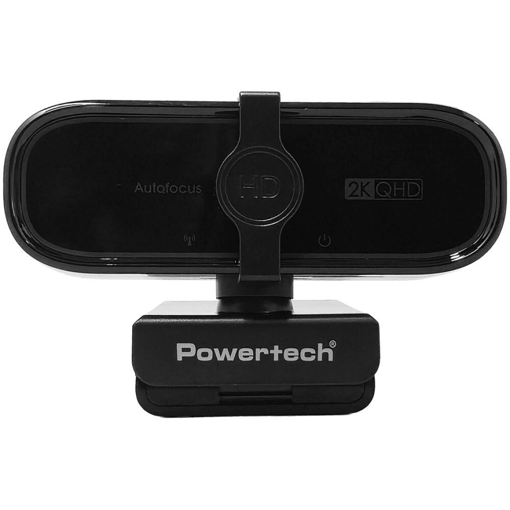 POWERTECH web camera PT-1427, 5MP, 2K QHD, αυτόματη εστίαση, 1.5m, μαύρη - Image 2