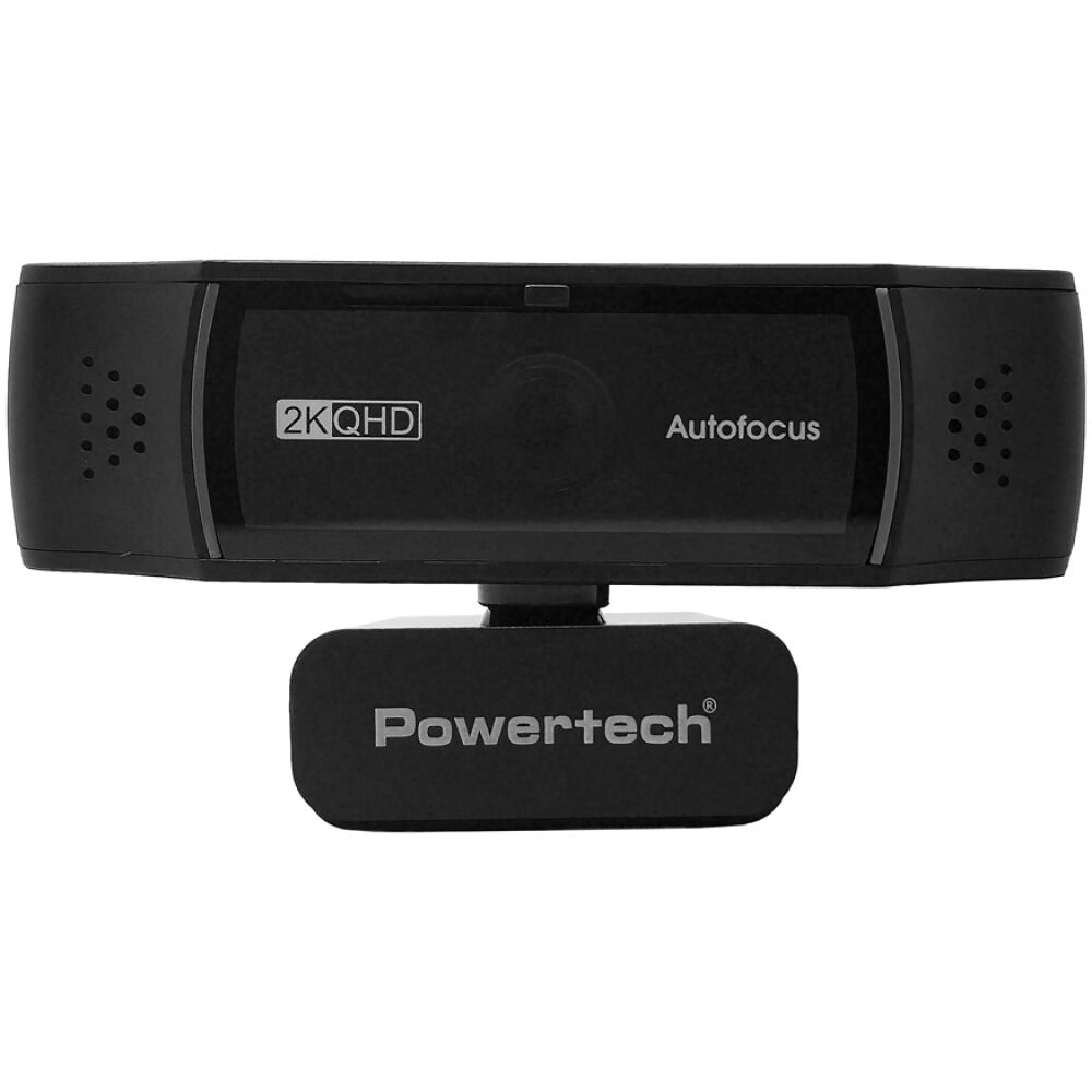 POWERTECH web camera PT-1428, 5MP, 2K QHD, αυτόματη εστίαση, 1.5m, μαύρη - Image 2