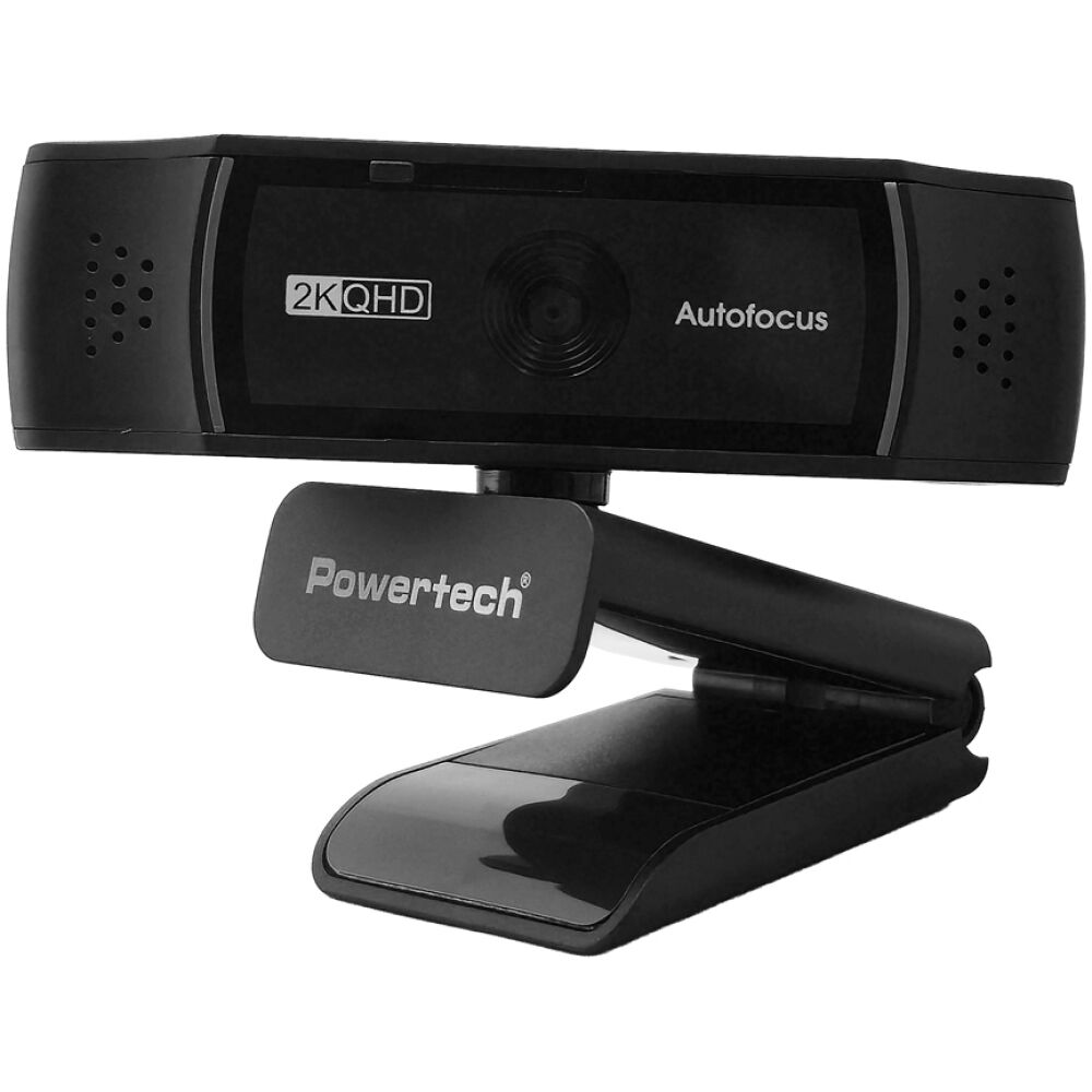 POWERTECH web camera PT-1428, 5MP, 2K QHD, αυτόματη εστίαση, 1.5m, μαύρη - Image 3