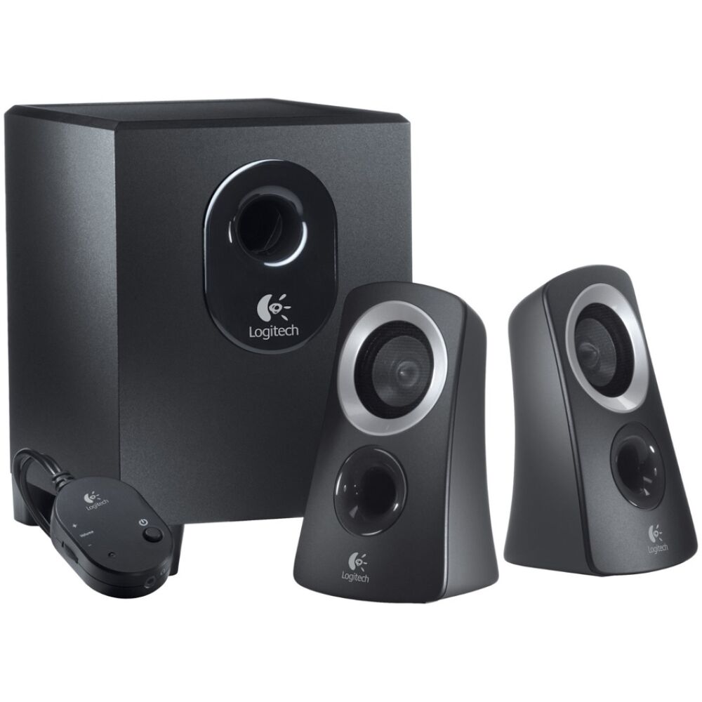 Logitech Z313 2.1 Speaker System (Black) (LOGZ313)