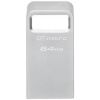 Kingston DataTraveler Micro Gen2 64GB USB 3.2 Stick Silver (DTMC3G2/64GB) (KINDTMC3G2-64GB)