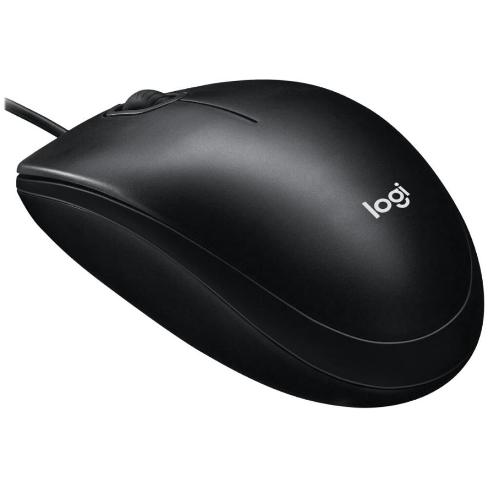 Logitech M100 Ενσύρματο Ποντίκι Μαύρο (910-006652) (LOGM100BK)