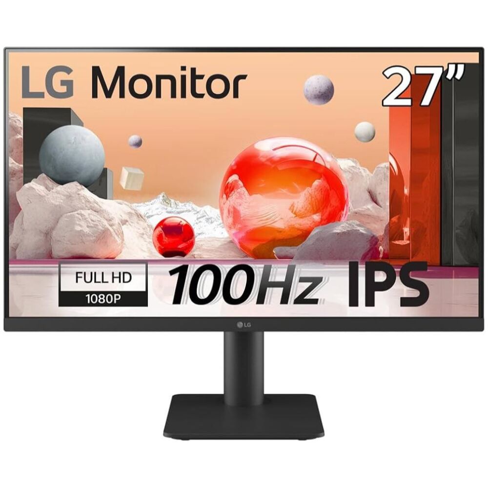 LG 27MS550-B IPS FHD Monitor 27" with speakers (27MS550-B.AEU) (LG27MS550-B)