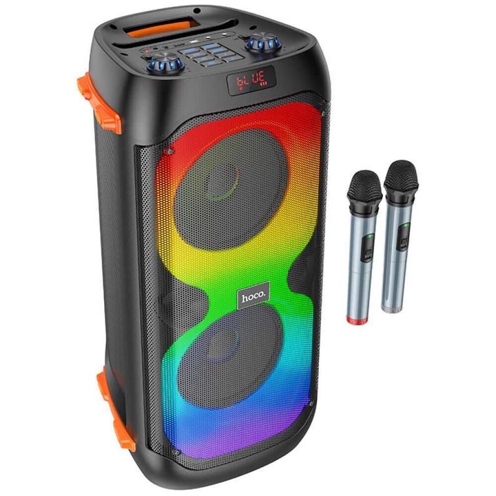 HOCO BS53 ΗΧΕΙΟ BLEUTOOTH OUTDOOR, 2x20w  ΜΕ 2 ΑΣΥΡΜΑΤΑ ΜΙΚΡΟΦΩΝΑ