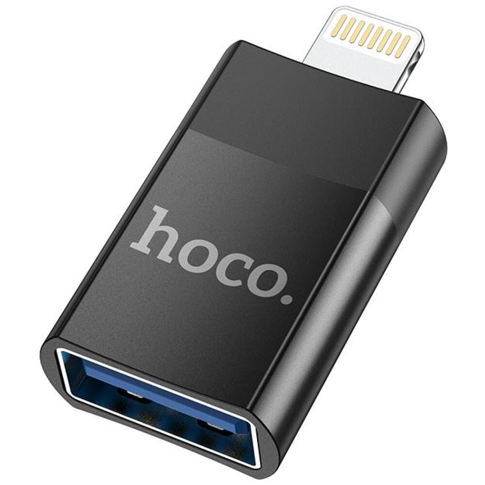 HOCO UA17 ΑΝΤΑΠΤΟΡΑΣ LIGHTNING ΑΡΣΕΝΙΚΟ ΣΕ USB 2.0 (OTG) - Image 2
