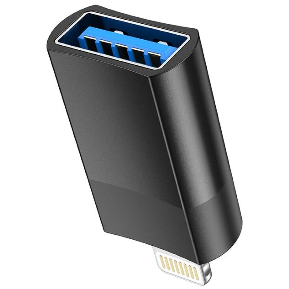 HOCO UA17 ΑΝΤΑΠΤΟΡΑΣ LIGHTNING ΑΡΣΕΝΙΚΟ ΣΕ USB 2.0 (OTG) - Image 3