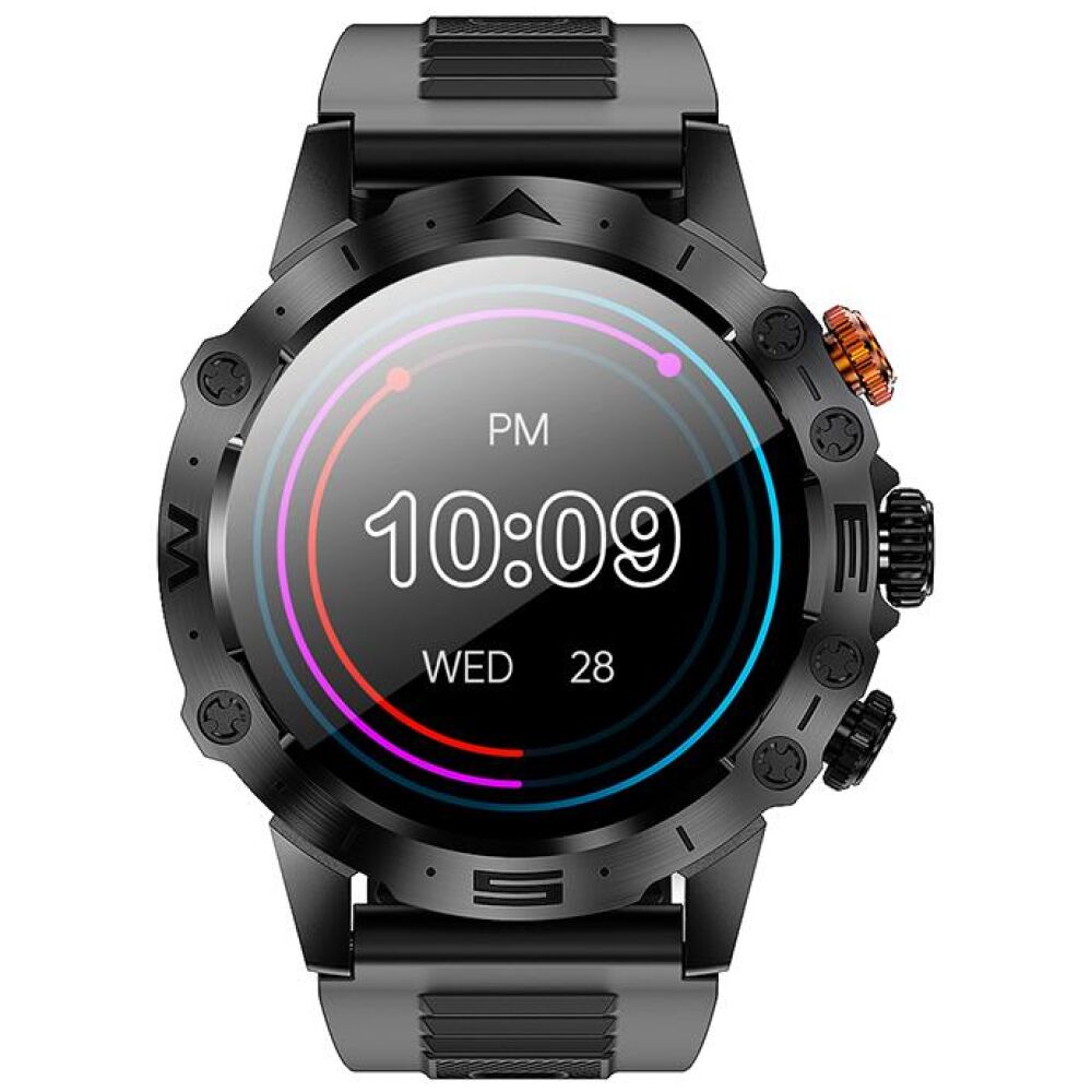 HOCO Y20 SMART SPORTS WATCH(ΛΕΙΤΟΥΡΓΙΑ ΚΛΗΣΗΣ), ΜΑΥΡΟ
