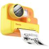 HOCO DV200 DUAL LENS CHILDREN PRINTING CAMERA, ΚΙΤΡΙΝΟ