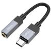 HOCO UPA32C ΨΗΦΙΑΚΟΣ ΜΕΤΑΤΡΟΠΕΑΣ ΗΧΟΥ TYPE-C TO 3.5mm, ΜΑΥΡΟ