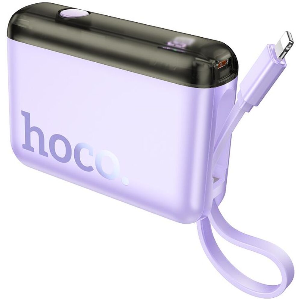 HOCO J139 HERO, POWERBANK 22.5W+PD20W, ΜΕ ΚΑΛΩΔΙΟ LIGHTNING, 10.000MAH, ΜΩΒ