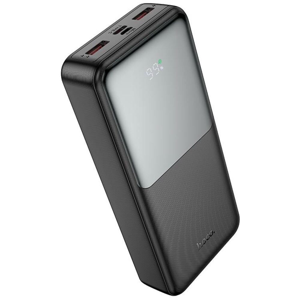 HOCO J136A SIRUI POWERBANK 22.5W+PD20W, 20.000MAH, ΜΑΥΡΟ