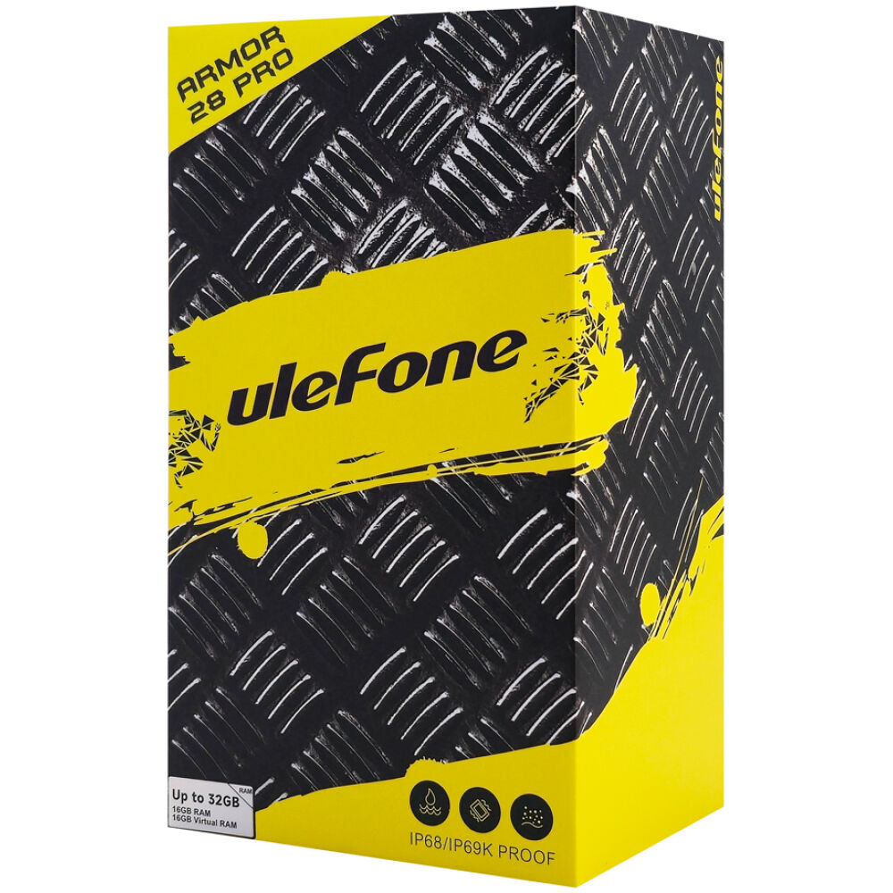 ULEFONE smartphone Armor 28 Pro, 6.67" & 1.04, 16/512GB, 5G, 10600mAh, IP68/IP69K/MIL-STD-810H, μαύρο - Image 7