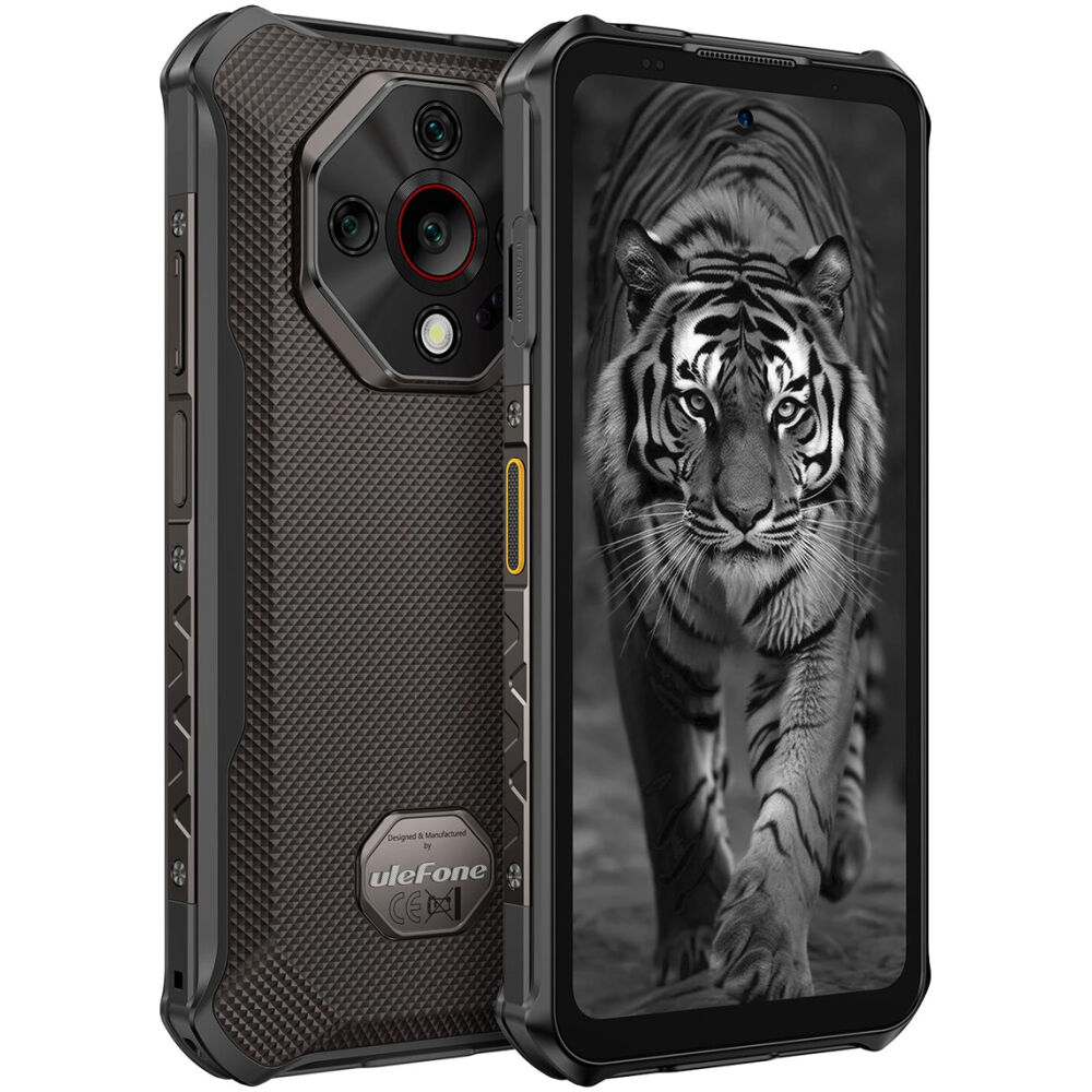 ULEFONE smartphone Armor X16, 6.56", 6/128GB, 10360mAh, IP68/IP69K/MIL-STD-810H, μαύρο