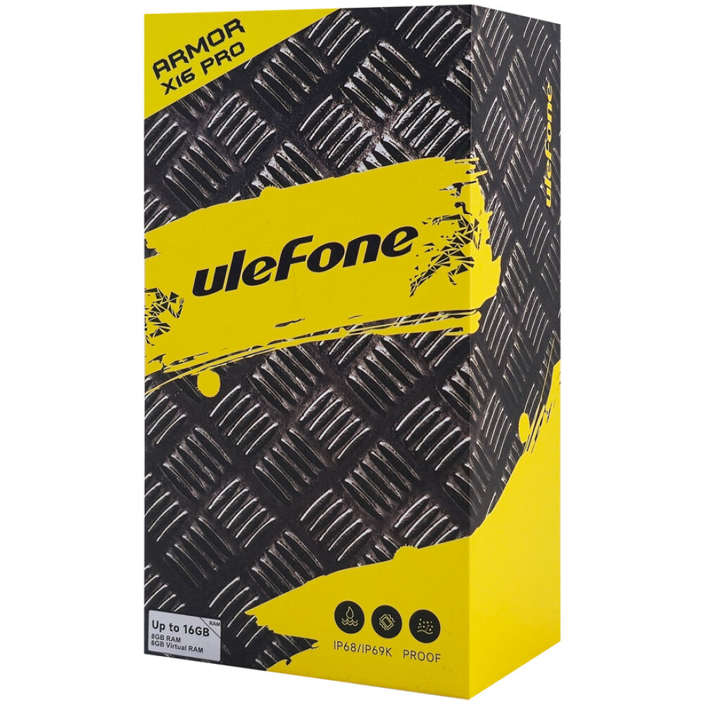 ULEFONE smartphone Armor X16 Pro, 6.56", 8/256GB, 5G, 10360mAh, IP68/IP69K/MIL-STD-810H, μαύρο - Image 8